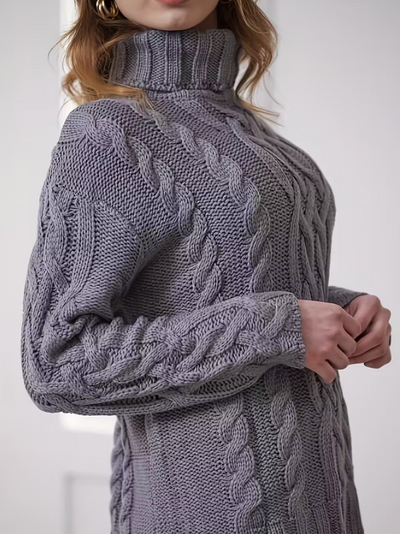 Eloria – Polotröja i Finstickat Material